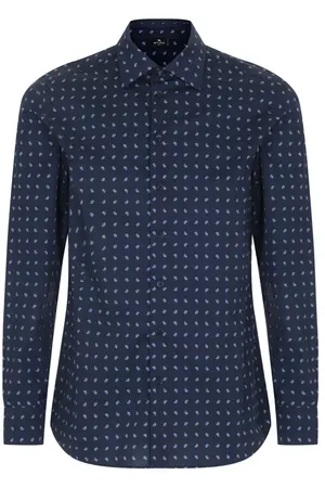 Рубашка Slim Fit хлопковая ETRO