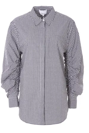 Рубашка объемная в клетку PHILLIP LIM