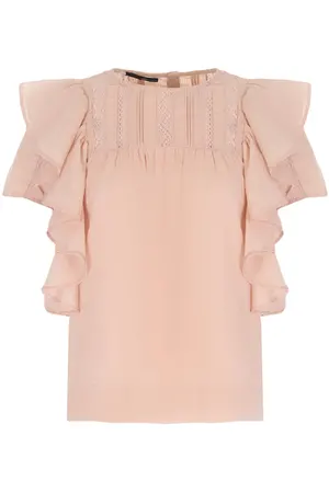 Блуза хлопковая HIGH