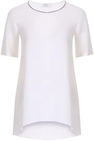 Блуза с декоративной отделкой PANICALE