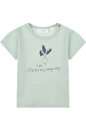 Футболка с принтом "свекла" Sanetta Pure