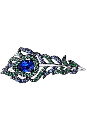 Брошь SOKOLOV из серебра с фианитами