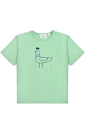 Футболка с вышивкой "чайка" Sanetta fiftyseven