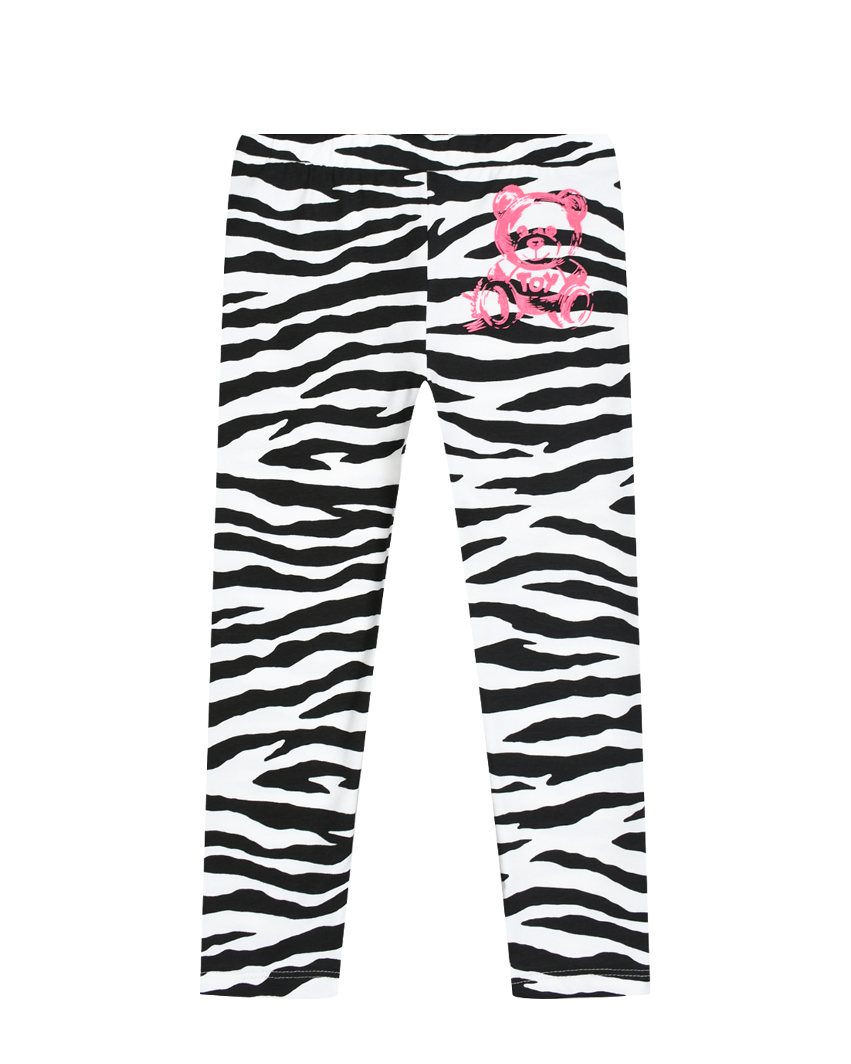 Где купить Леггинсы с принтом "зебра" Moschino Moschino 