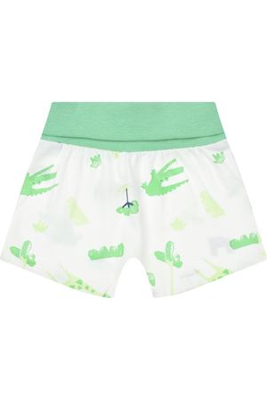 Шорты с принтом "крокодилы" Sanetta Kidswear