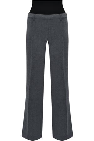 Прямые брюки для беременных, темно-серые Pietro Brunelli