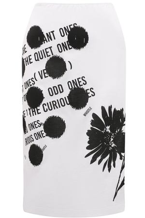 Хлопковая юбка Prada