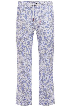 Льняные брюки Kiton