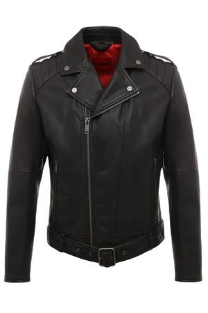 Кожаная куртка HUGO