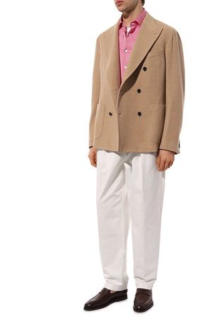 Хлопковая рубашка Kiton