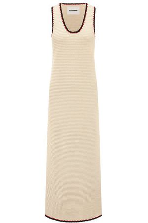 Хлопковое платье Jil Sander