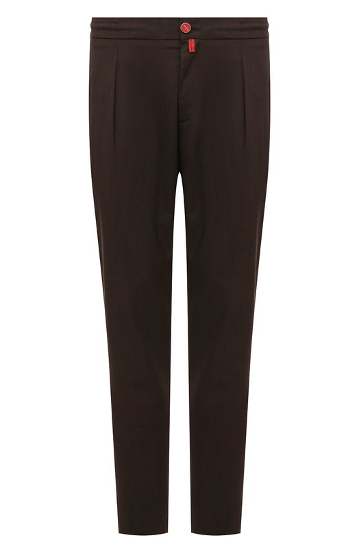Где купить Шерстяные брюки Kiton Kiton 