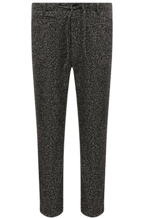 Брюки из шерсти и шелка Hannes Roether