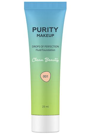 ЛЭТУАЛЬ Тональный флюид для лица Purity Drops of perfection