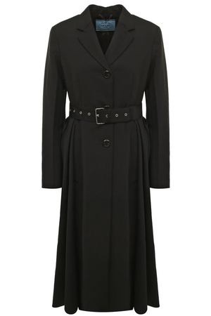Шерстяное пальто Prada