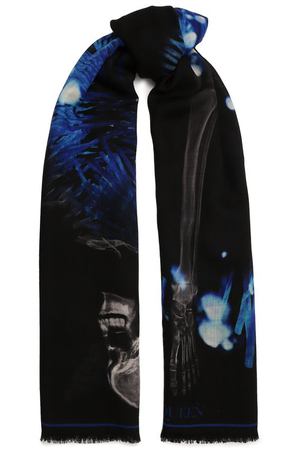 Шерстяной шарф Alexander McQueen
