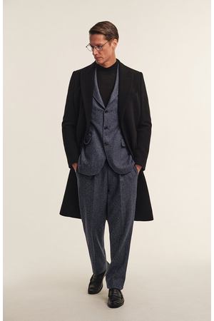 Костюм из шерсти и шелка Brunello Cucinelli