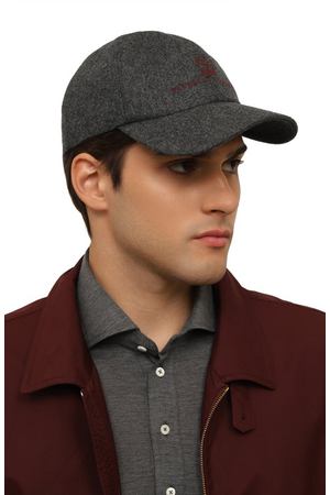 Шерстяная бейсболка Brunello Cucinelli