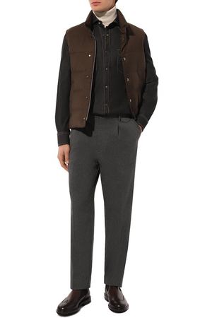 Джинсовая рубашка Brunello Cucinelli