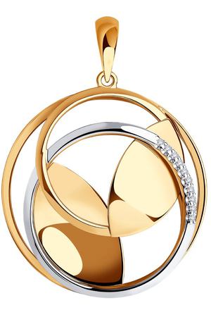 Подвеска SOKOLOV из золота с фианитами