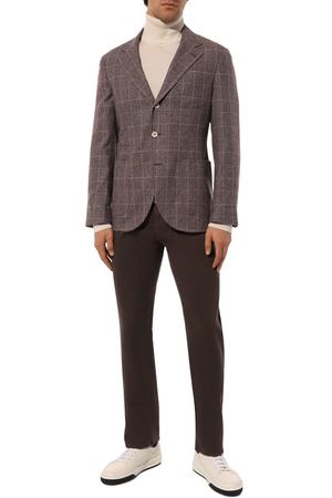 Пиджак из шелка и шерсти Brunello Cucinelli