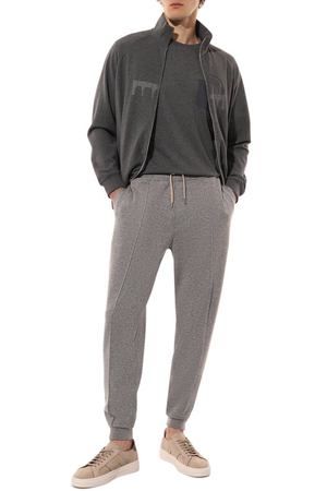 Джоггеры из кашемира и хлопка Brunello Cucinelli