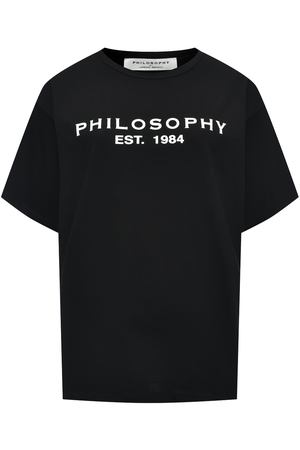 Футболка базовая, лого на груди Philosophy Di Lorenzo Serafini