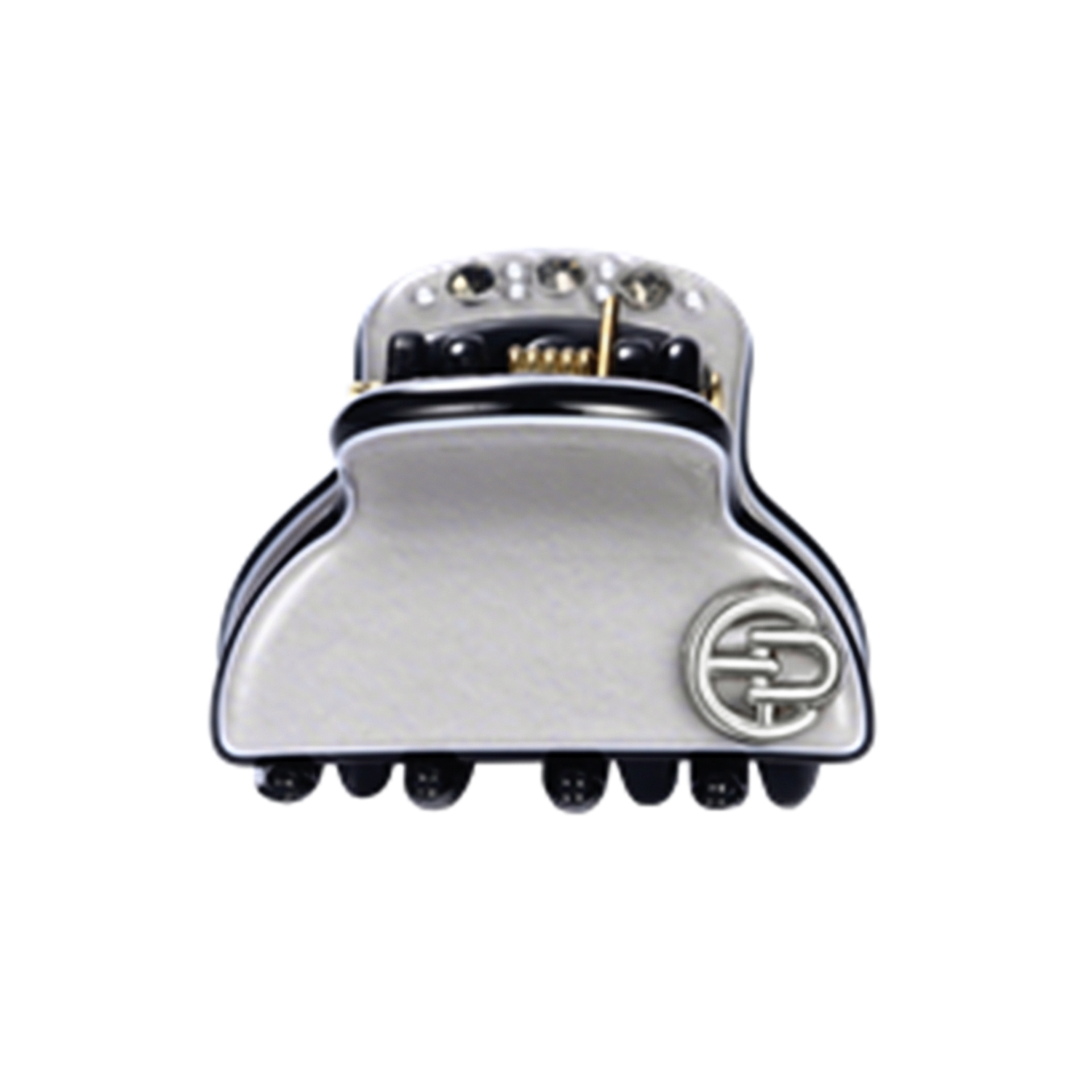 Где купить Заколка-краб Mini Shark Gray EVITA PERONI Evita Peroni 