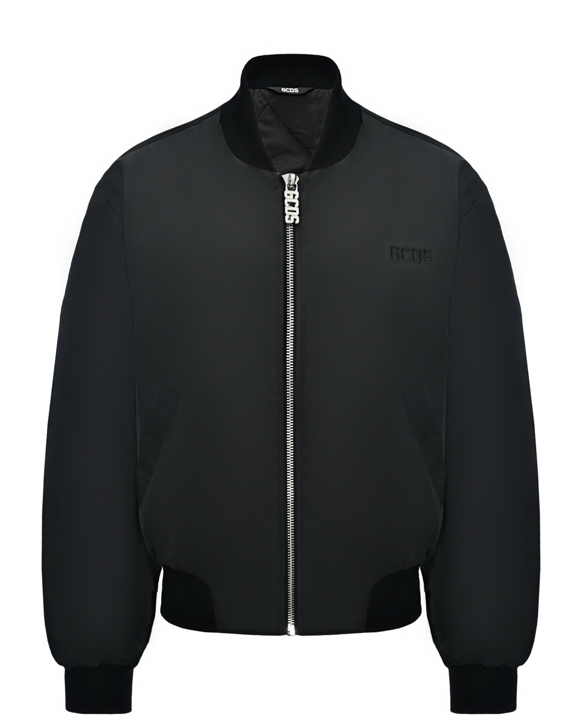 Где купить Куртка-бомбер, черная GCDS Gcds 