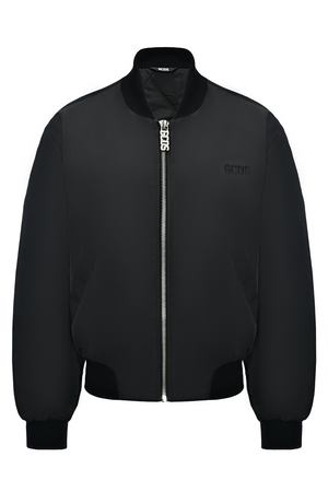 Куртка-бомбер, черная GCDS