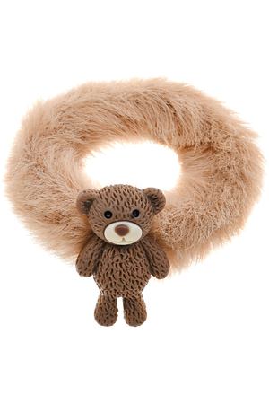 Резинка для волос "Мишка", коричневый Rena Chris