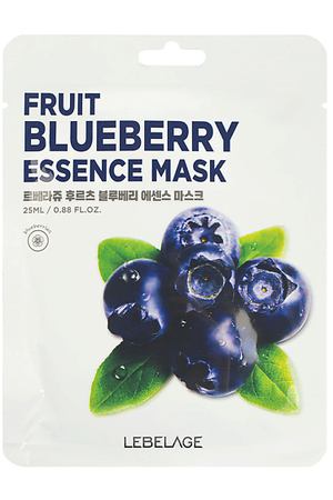 LEBELAGE Тканевая маска для лица с экстрактом черники 25.0