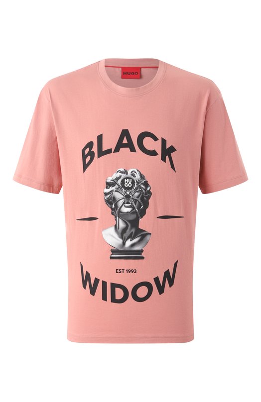 Где купить Хлопковая футболка HUGO Hugo Hugo Boss 