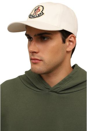 Хлопковая бейсболка Moncler