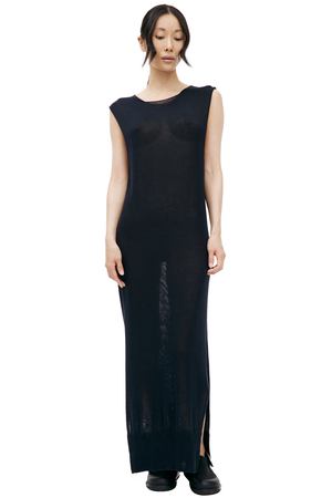 Полупрозрачное платье из хлопка