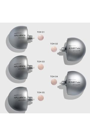 INFLUENCE BEAUTY Тональная основа с эффектом пудры эффект «фотошопа» Liquid to Powder Foundation Superfluid