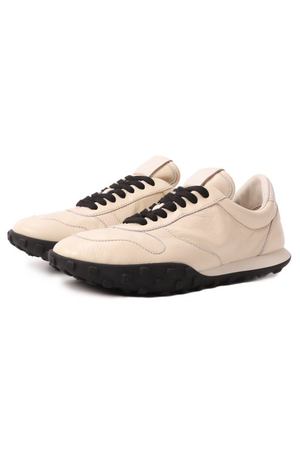 Кожаные кроссовки Moon Jil Sander