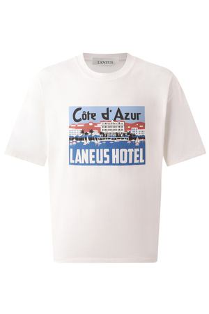 Хлопковая футболка Laneus