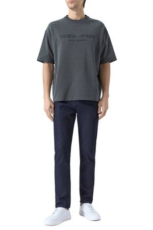 Хлопковая футболка Giorgio Armani