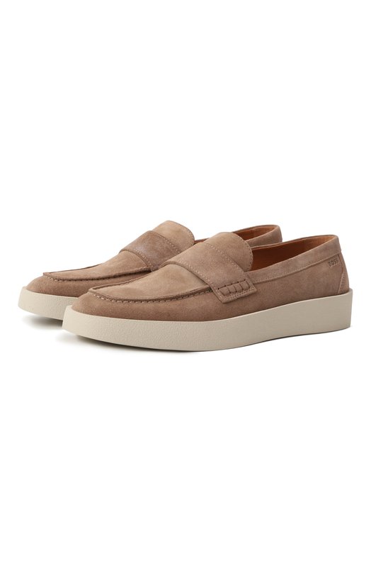 Где купить Замшевые лоферы Clay BOSS Boss Hugo Boss 