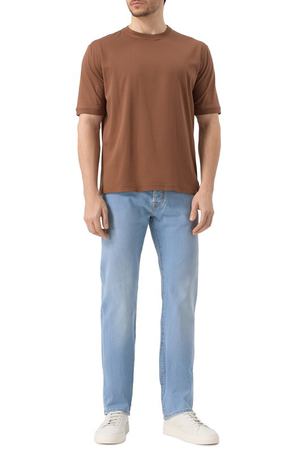 Хлопковая футболка Kiton