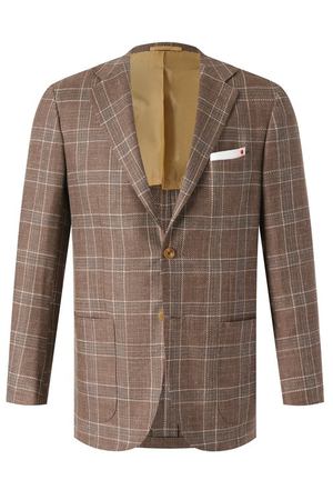 Пиджак из кашемира и шерсти Kiton