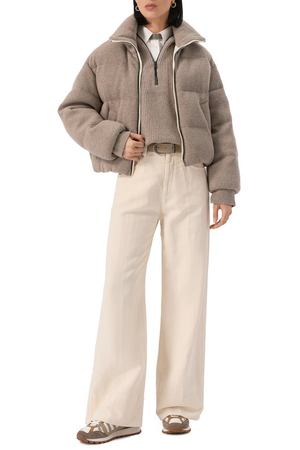 Кашемировый пуховик Brunello Cucinelli