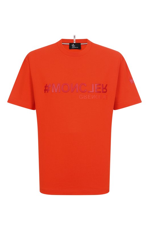 Где купить Хлопковая футболка Moncler Grenoble Moncler Grenoble 