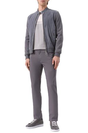 Кожаные кеды Kiton