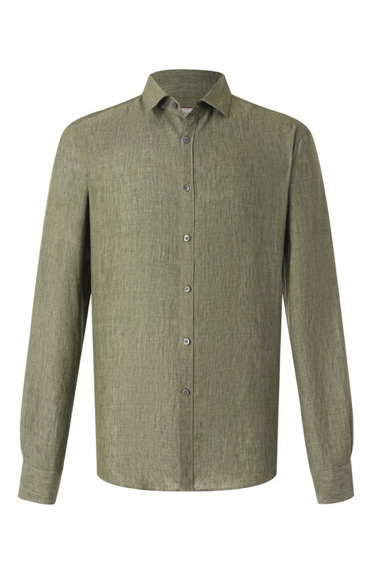 Где купить Льняная рубашка Canali Canali 