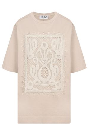 Хлопковая футболка Dondup
