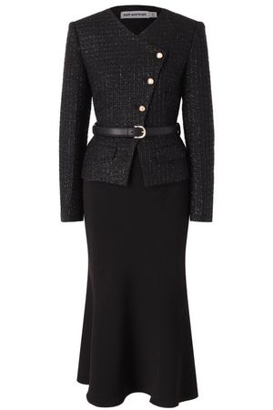 Комбинированное платье self-portrait