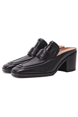 Кожаные мюли Bottega Veneta