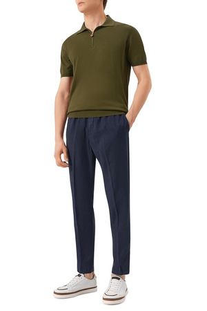 Хлопковое поло Kiton